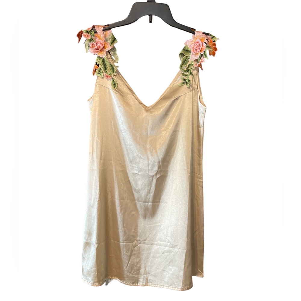 Floral Satin Blouse